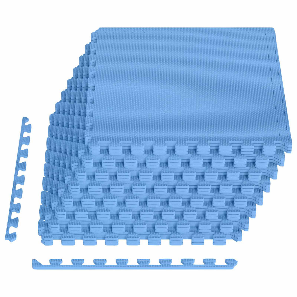 Floor Mats 24 pcs 8.64 ㎡ EVA Foam Blue