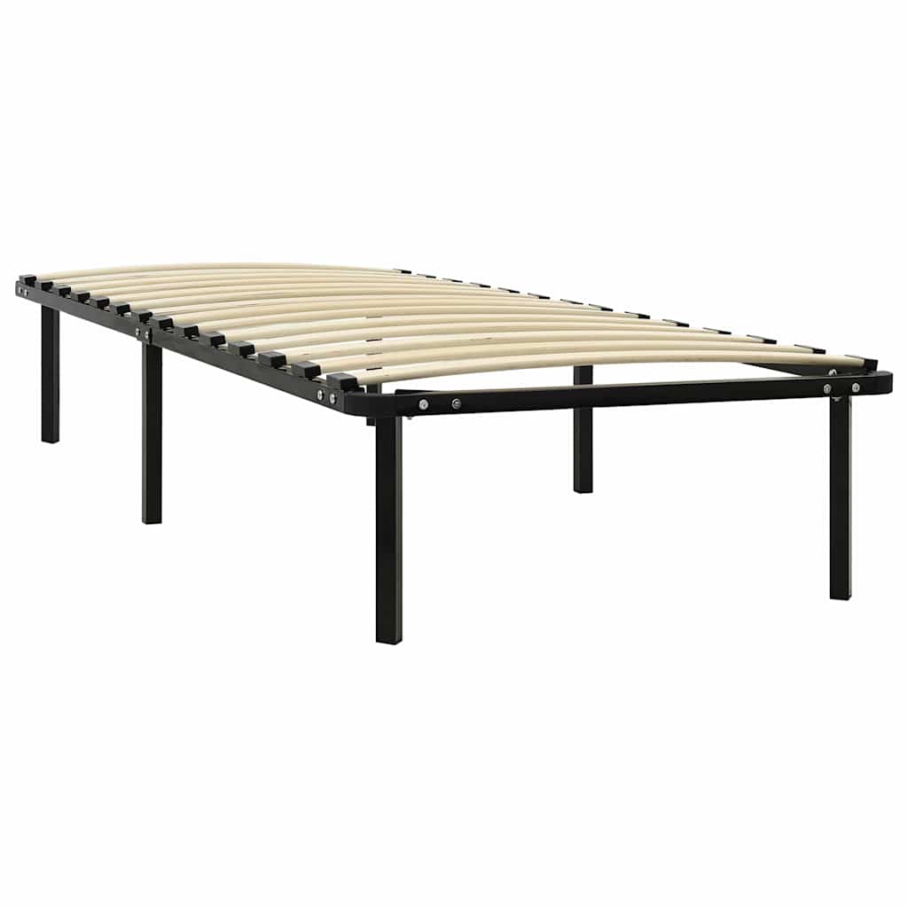 Bed Frame | Black | Metal | Single | Durable | Bed Frame | Rectangular