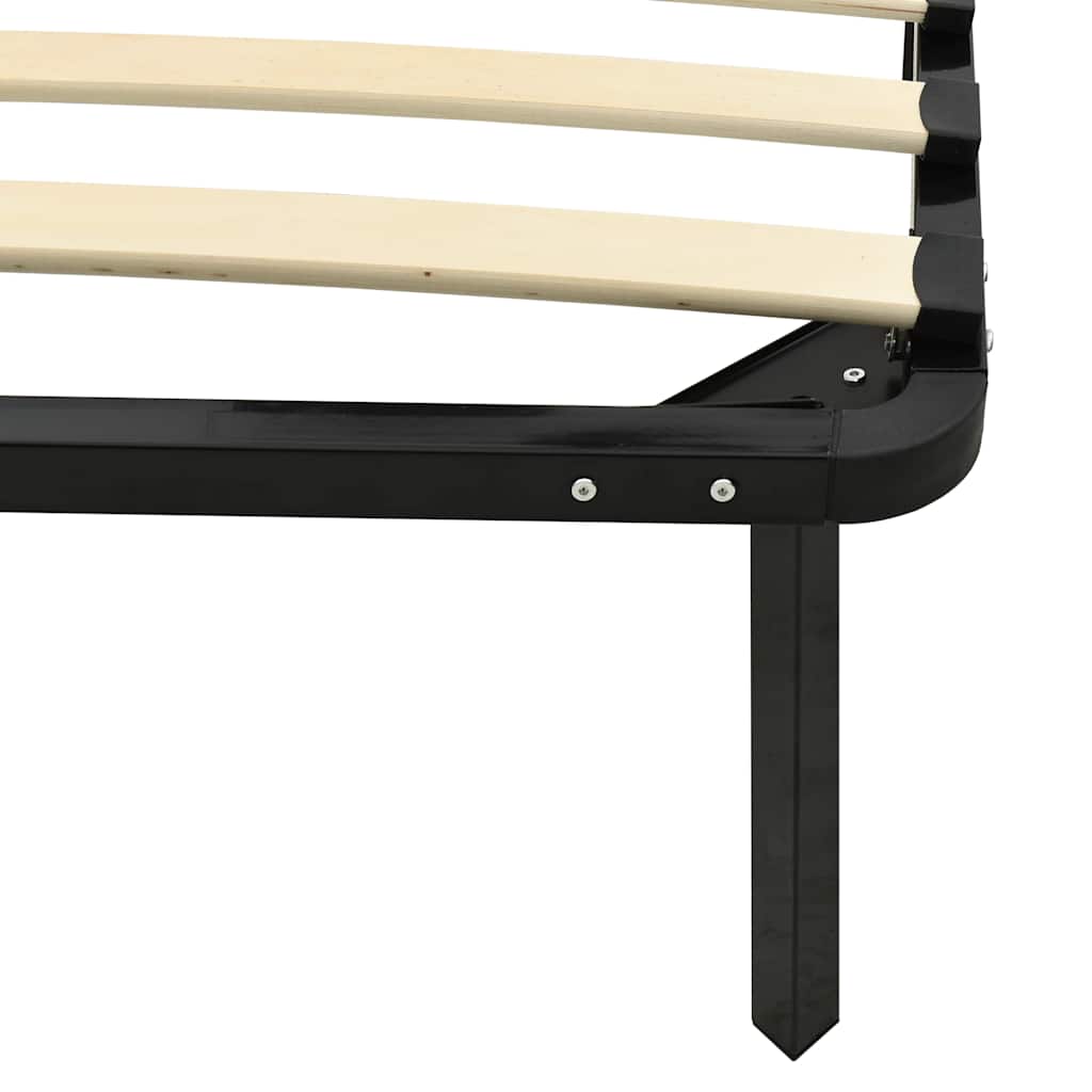 Bed Frame | Black | Metal | Single | Durable | Bed Frame | Rectangular