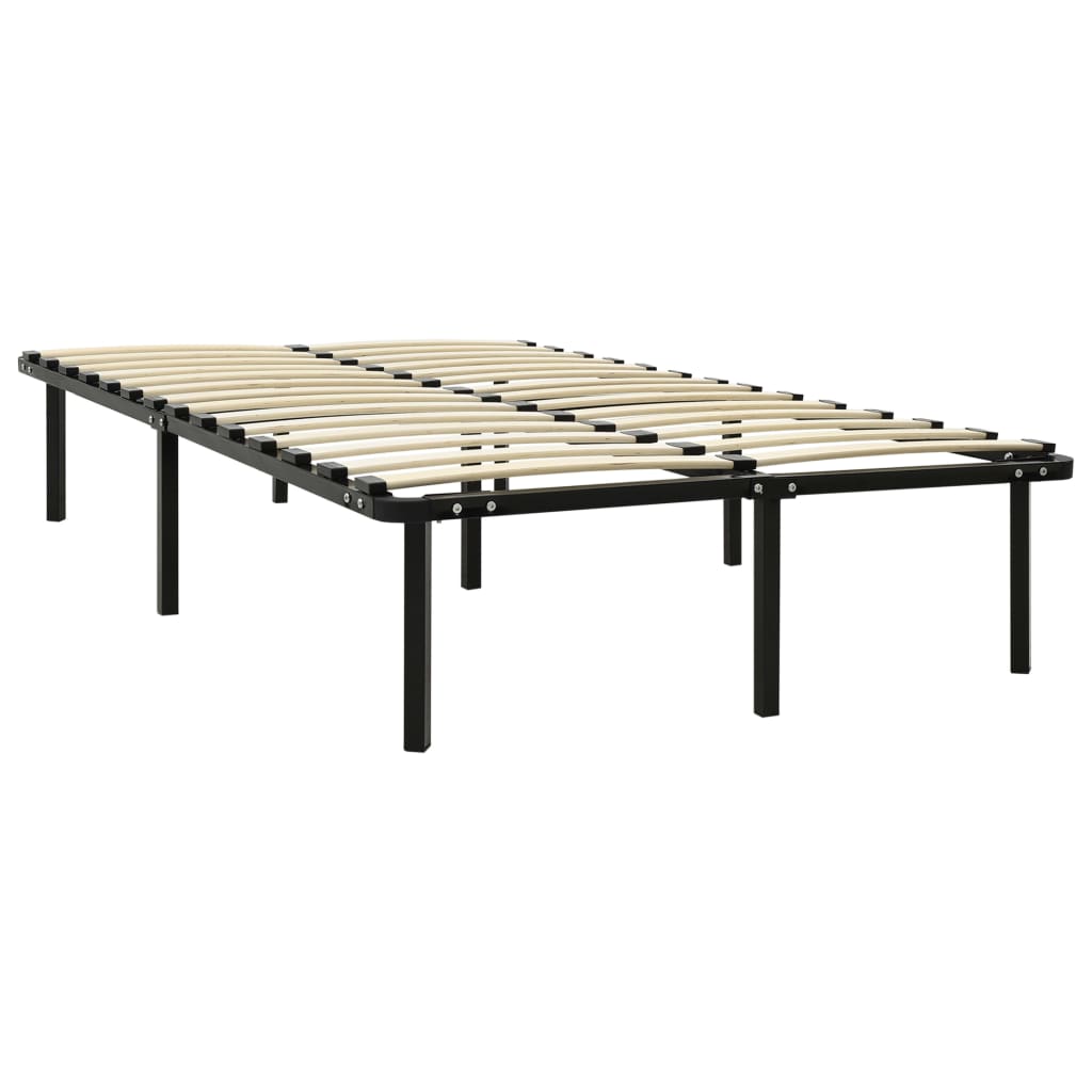 Bed Frame | Black | Metal | Double |  Durable  | Bed Frame | Rectangular