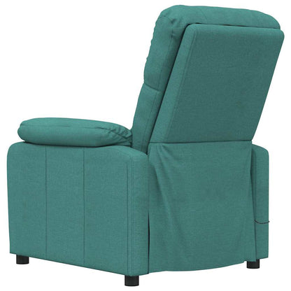 Massage Chair Dark Green Fabric