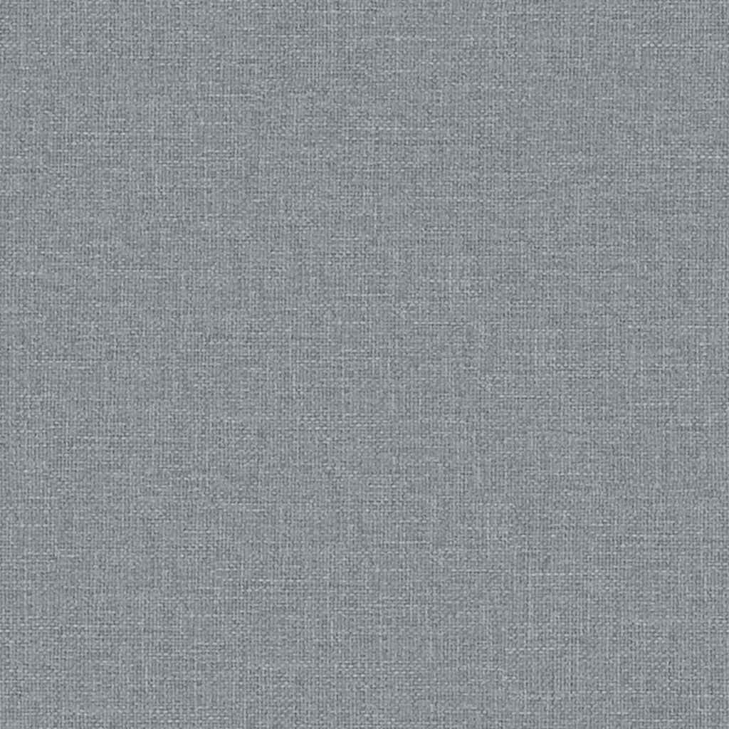 Massage Recliner Light Gray Fabric