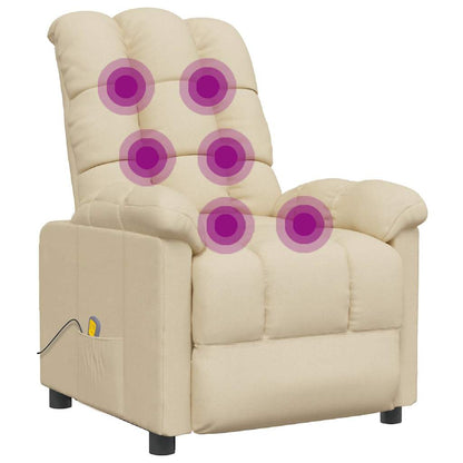 Massage Chair Cream Fabric