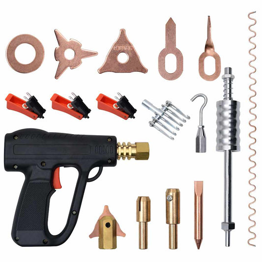 67 Piece Dent Puller Welder Kit