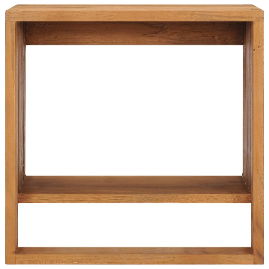 Wall-mounted Towel Rack 35x20x35 cm Solid Teak Wood