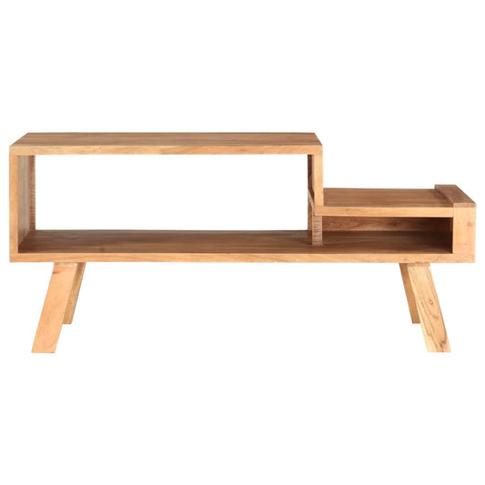 Coffee Table | Natural wood | Solid acacia wood | 100x50x45 cm