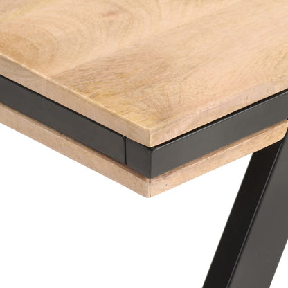 Coffee Table 114x65x40 cm Solid Mango Wood