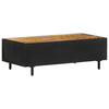 Coffee Table 105x50x35 cm Rough Mango Wood