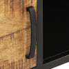 Coffee Table 105x50x35 cm Rough Mango Wood