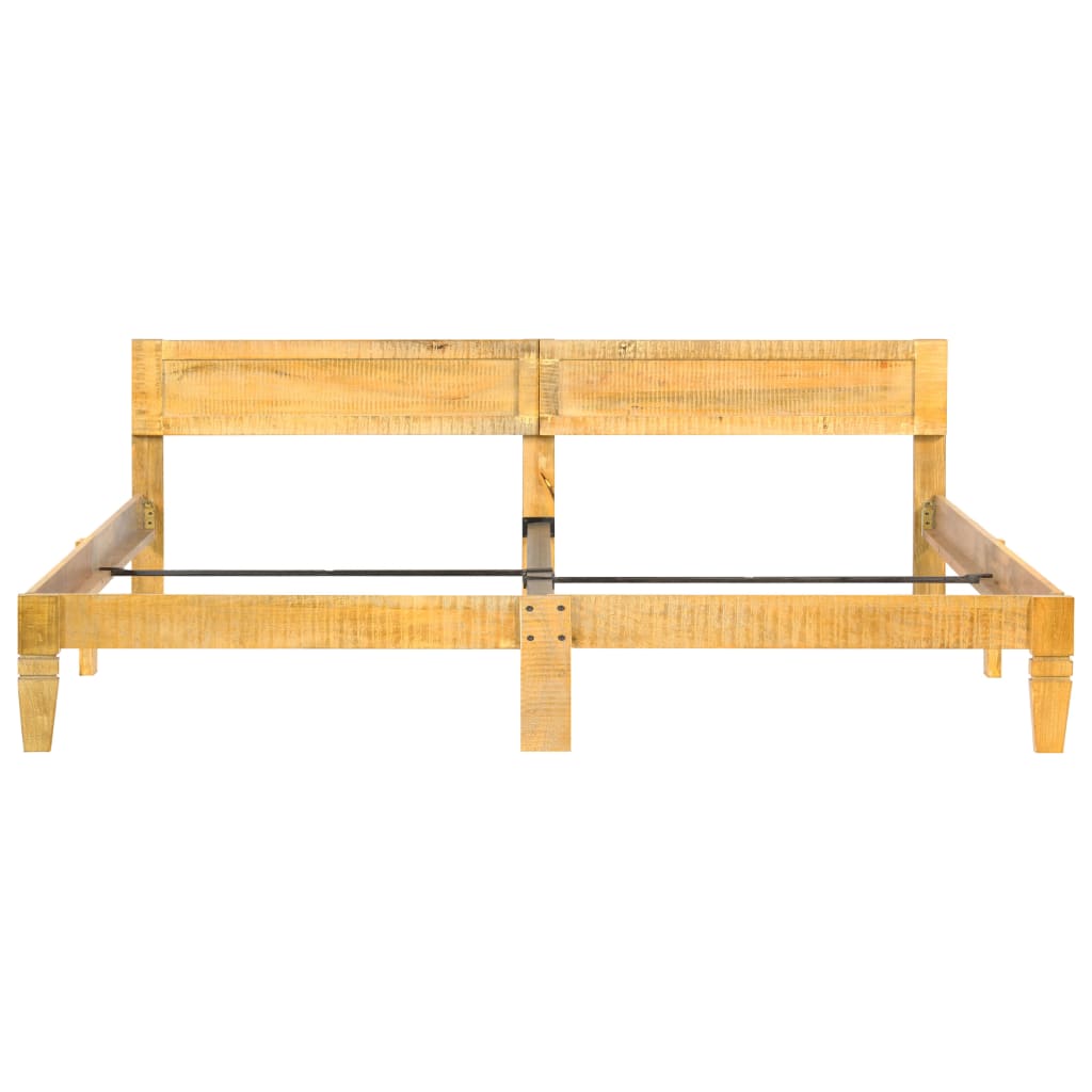 Bed Frame | Natural Mango Wood | Solid Mango Wood | 200 cm | Durable