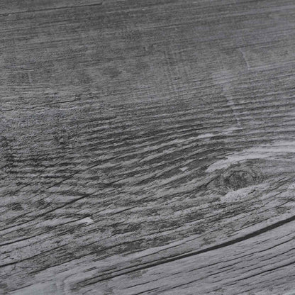 Flooring Planks 36 pcs Shiny Grey 5.02 m² PVC