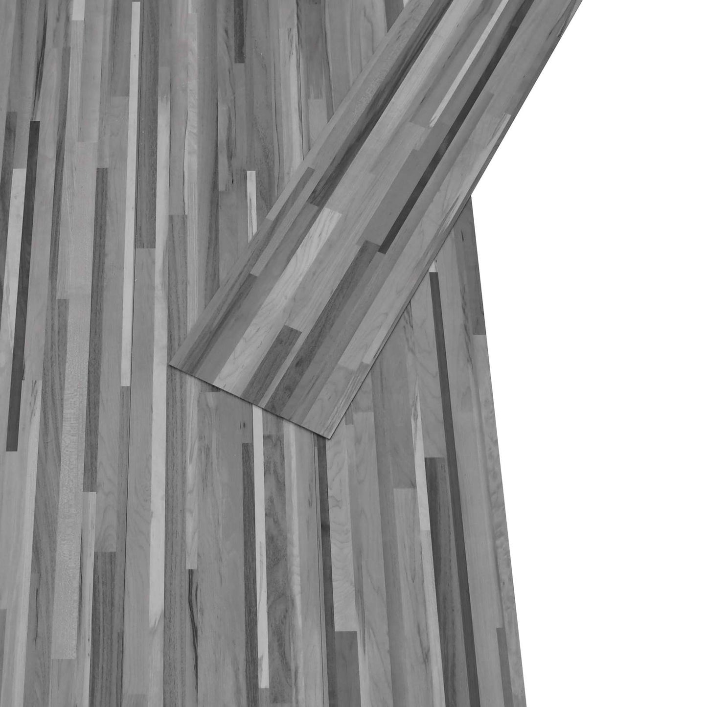 Self-adhesive Flooring Plank 32 pcs Striped Grey 4.46 m² PVC