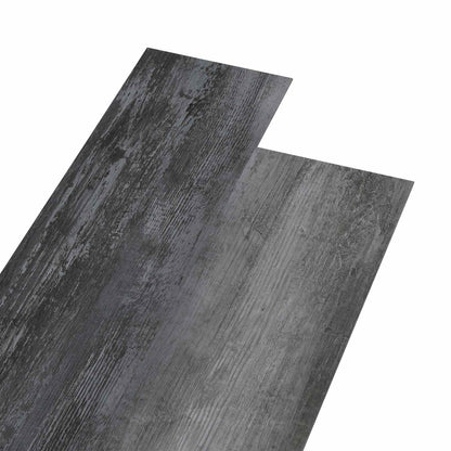 Self-adhesive Flooring Plank 32 pcs Shiny Grey 4.46 m² PVC