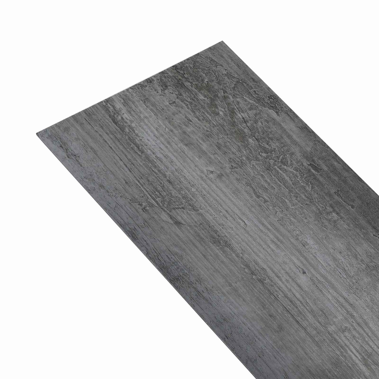 Self-adhesive Flooring Plank 32 pcs Shiny Grey 4.46 m² PVC