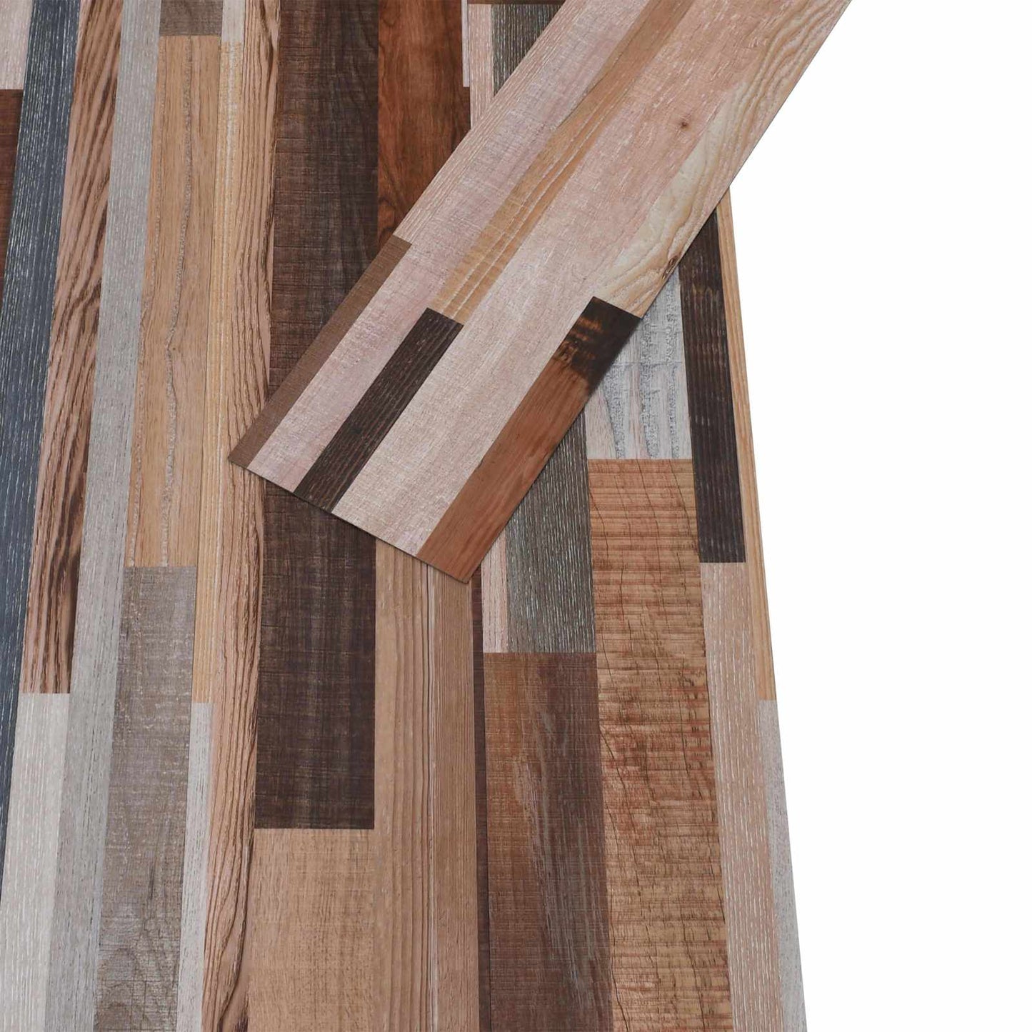 Self-adhesive Flooring Plank 32 pcs Multicolour 4.46 m² PVC