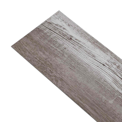 Flooring Planks 5.02 m² 36 pcs PVC Matte wood brown