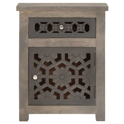 Bedside Cabinet 40x30x50 cm Solid Mango Wood