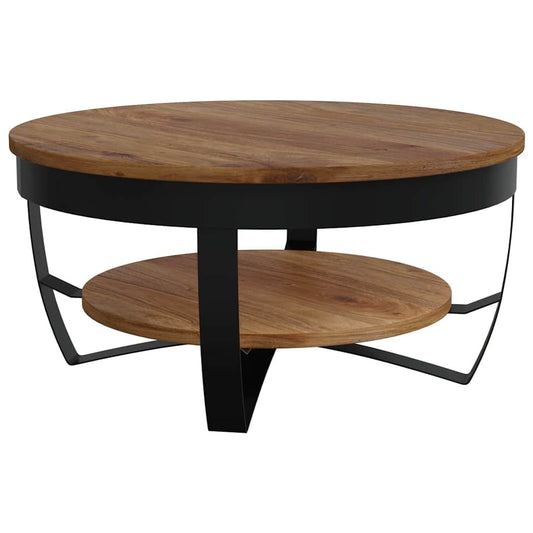 Coffee Table | Honey brown and black