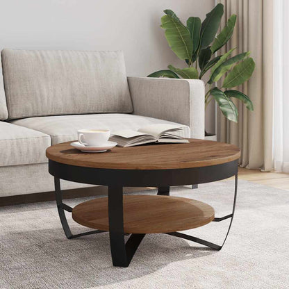 Coffee Table 65x65x32 cm Solid Acacia Wood
