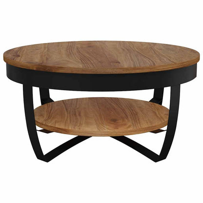 Coffee Table 65x65x32 cm Solid Acacia Wood