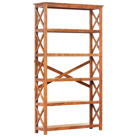Bookshelf | Honey | Solid Acacia wood | Large | Bookshelf | Rectangular
