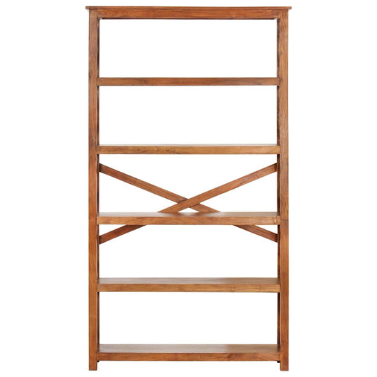Bookshelf | Honey | Solid Acacia wood | Large | Bookshelf | Rectangular