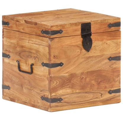 Chest | Natural wood | Solid Acacia wood | Small | Chest | Square