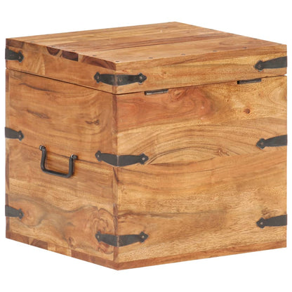 Chest | Natural wood | Solid Acacia wood | Small | Chest | Square