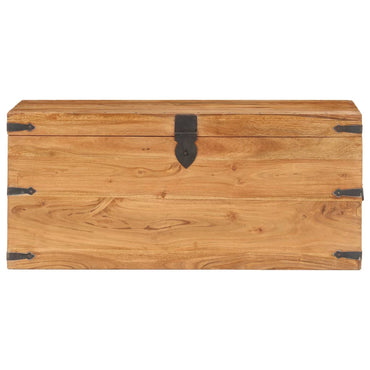 Chest 90x40x40 cm Solid Acacia Wood