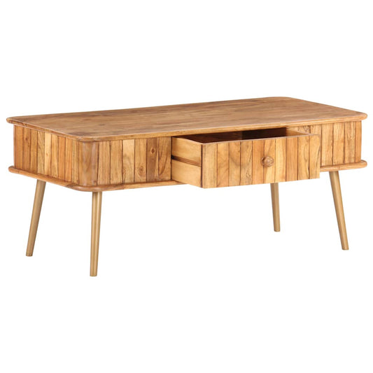 Coffee Table | Honey | Solid Acacia Wood | 100x50x40 cm | Coffee Table