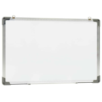 Magnetic Dry-erase Whiteboard White 60x40 cm Steel