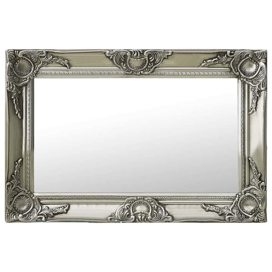 Wall Mirror | Silver | Wood, glass, engineered wood | Small-Medium