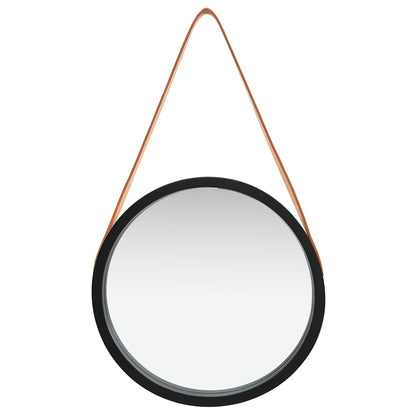 Wall Mirror | Black and Brown