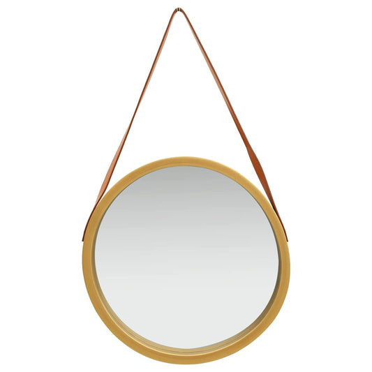 Wall Mirror | Gold and brown