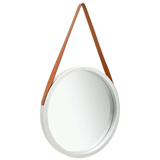 Wall Mirror | Silver, Brown