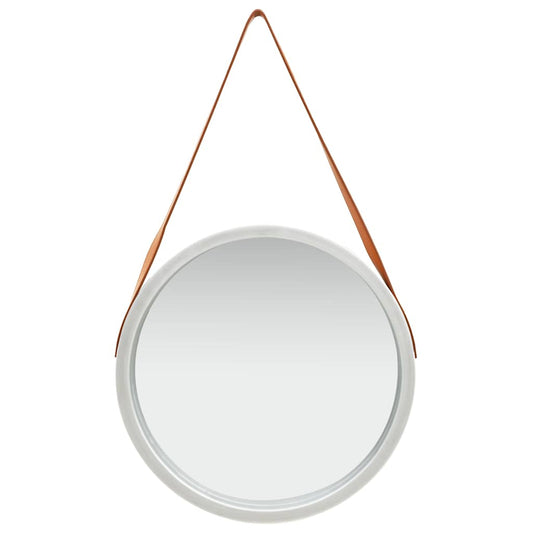 Wall Mirror | Silver, Brown