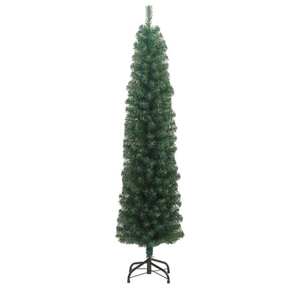 Artificial Christmas Tree | Green | PVC, Steel | Slim