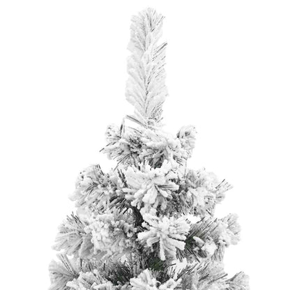 Artificial Christmas Tree | Green | PVC, Steel | Slim | Ornaments