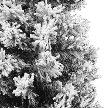 Artificial Christmas Tree | Green | PVC, Steel | Slim | Ornaments