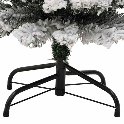 Artificial Christmas Tree | Green | PVC, Steel | Slim | Ornaments