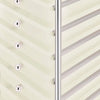 10-Drawer Mobile Storage Trolley White Plastic