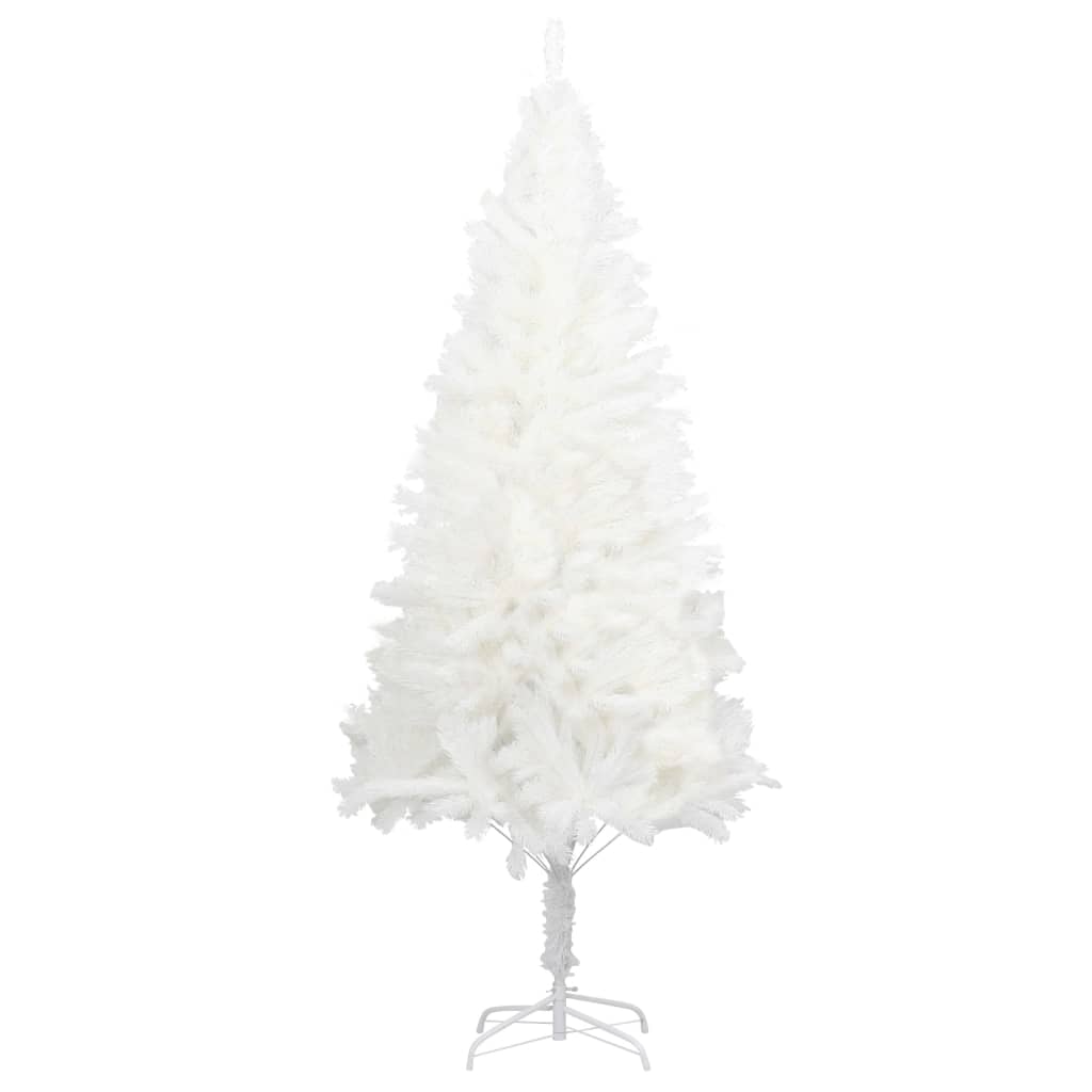 Artificial Christmas Tree Lifelike Needles White 180 cm