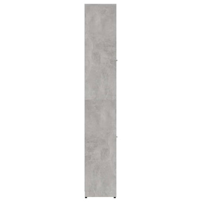 Bathroom Cabinet Concrete Grey 30x30x183.5 cm Engineered Wood