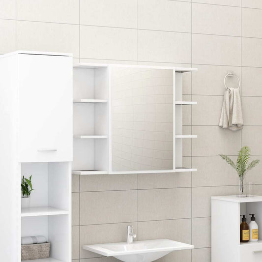 Mirror Cabinet | White | Engineered wood, acrylic | Medium