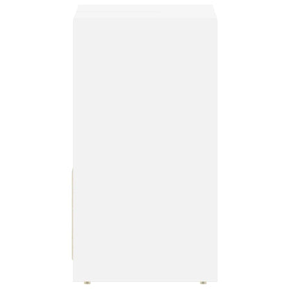 Bathroom Cabinet White 60x33x61 cm Engineered Wood