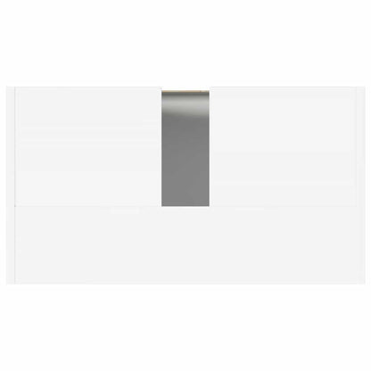 Bathroom Cabinet White 60x33x61 cm Engineered Wood