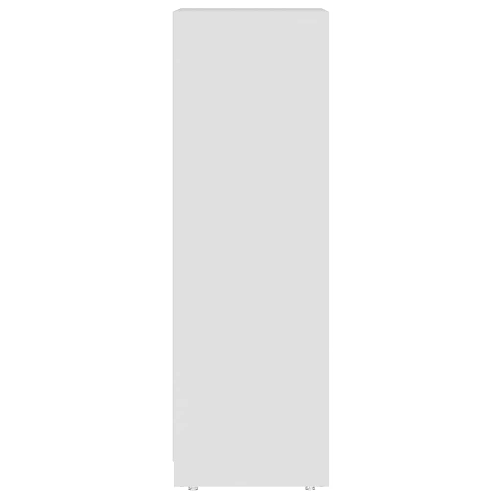 Bathroom Cabinet White 30x30x95 cm Engineered Wood