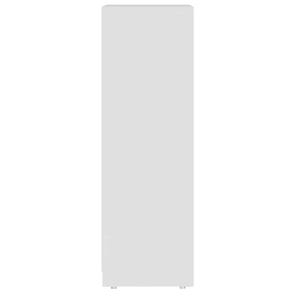 Bathroom Cabinet White 30x30x95 cm Engineered Wood