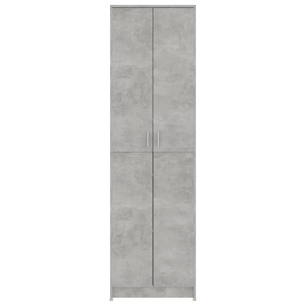 Hallway Wardrobe Concrete Grey 55x25x189 cm Engineered Wood