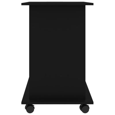 Computer Desk Black 31.5"x19.7"x29.5" Engineered Wood